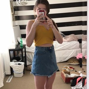 brandy melville denim skirt 💙